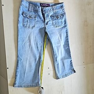 Juniors Capri, light blue